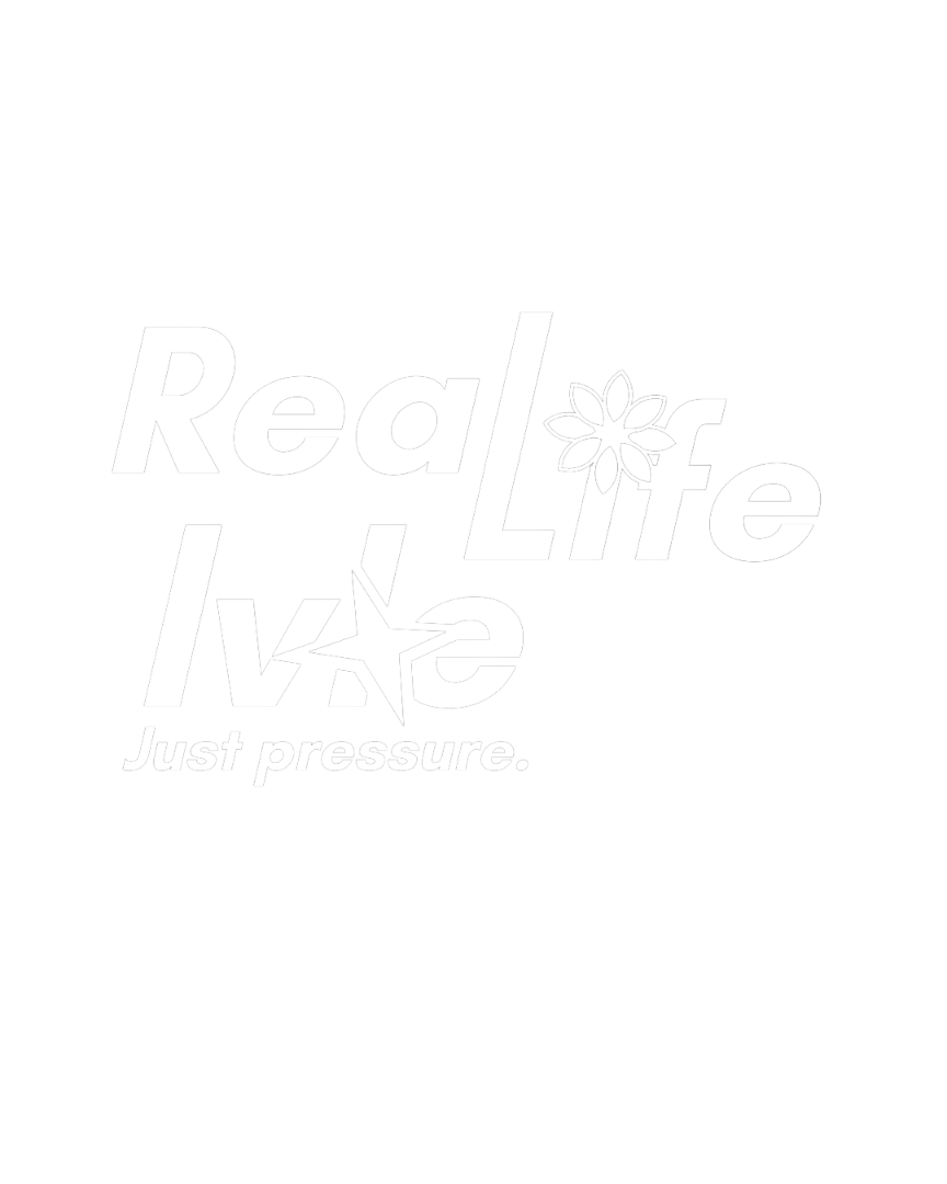 Realife Muscle Fit T-Shirt Black & White